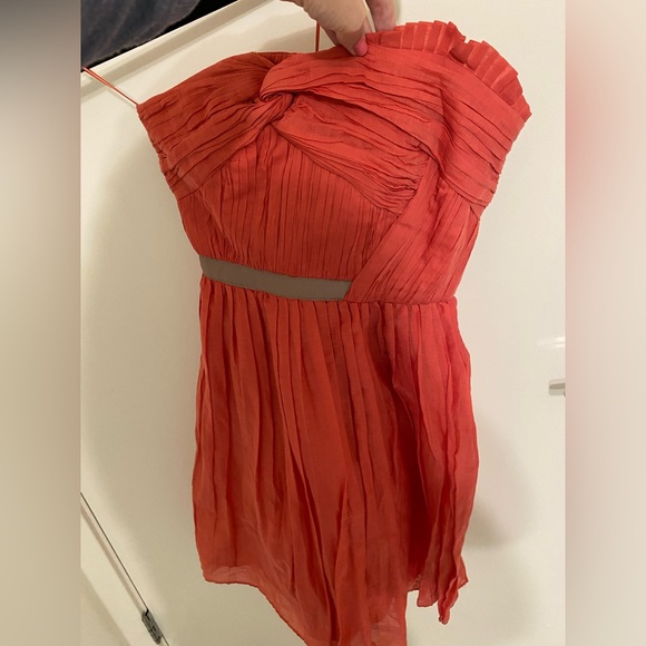 Mango asymmetrical strapless brand new dress(with tag) - Picture 2 of 5